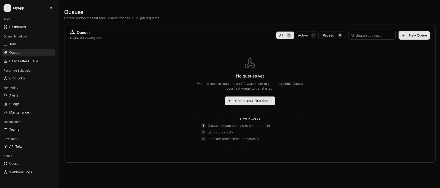 Recuro Queues screenshot